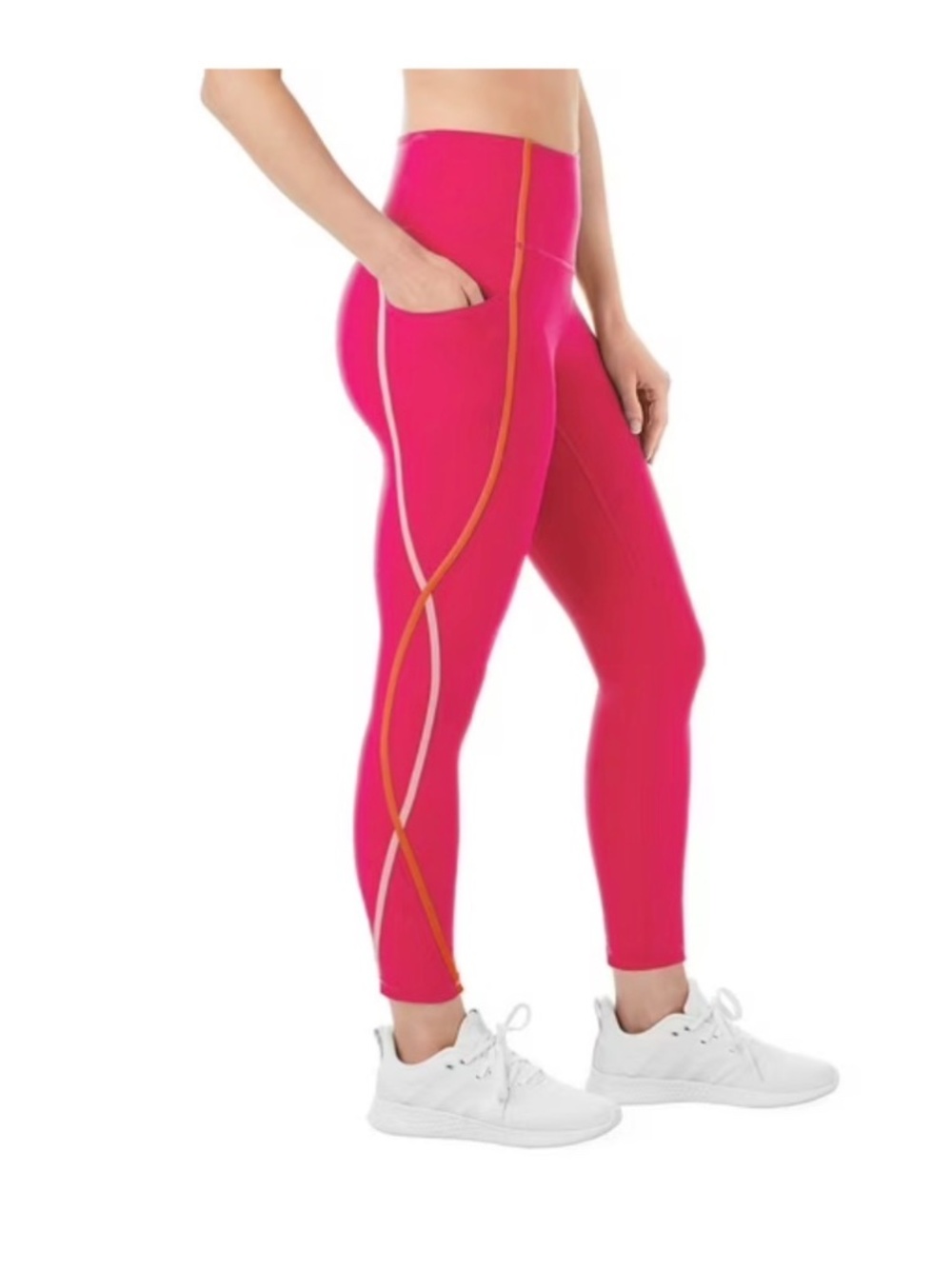 Member’s Mark Pink Everyday Fashion Leggings Medium NWT